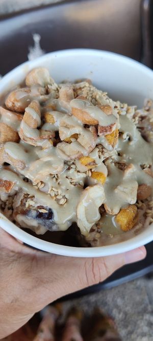 Medjool ice-cream at We Farm in Amman