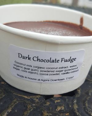 Ingredients at Agora Downtown Coffee Shop in Fredericksburg