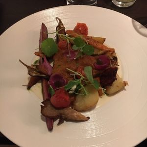 Marscapone Aubergine at Fristelse Cafe in Oslo