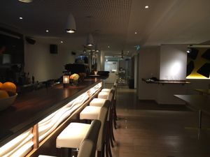 Bar at Fristelse Cafe in Oslo