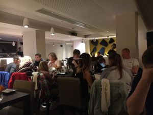 Restaurant  at Fristelse Cafe in Oslo