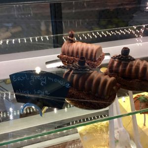 cakes at Fristelse Cafe in Oslo