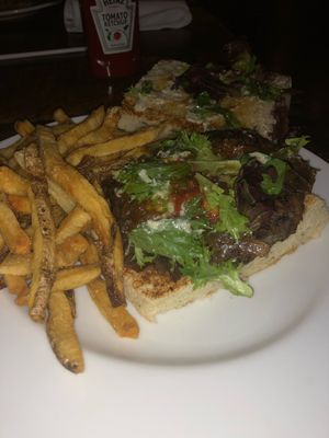 Veggie Burger at 56 Kitchen in Solon