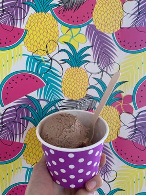 My favorite is Salted Chocolate. at Frozen Fruit Co in Santa Monica