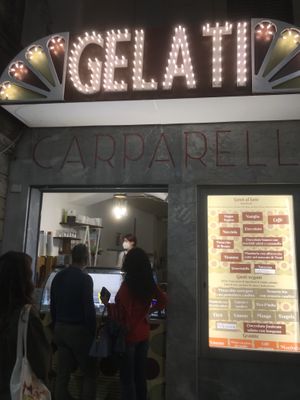 Gelati Carparelli, part of Bar FOD at Bar Fod in Cisternino