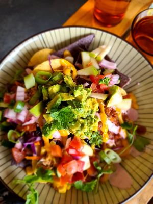 Nachos at Particle Cafe in Avondale Heights