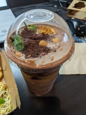 Smoothie at Particle Cafe in Avondale Heights