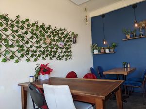 Decor at Particle Cafe in Avondale Heights