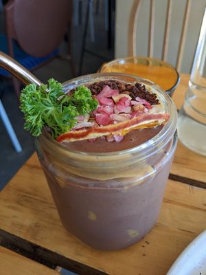 Snickers smoothie at Particle Cafe in Avondale Heights
