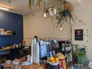 Decor at Particle Cafe in Avondale Heights