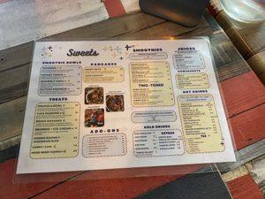 menu😄 at Particle Cafe in Avondale Heights