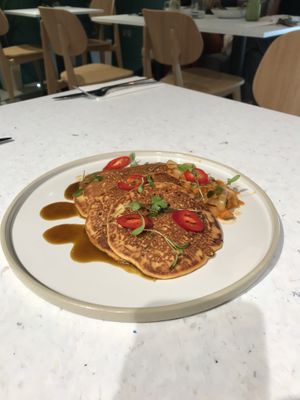 Pancakes at Stem & Glory in Cambridge