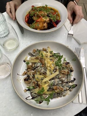 GF gnocchi & katsu curry   at Stem & Glory in Cambridge