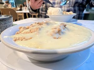 crumble  at Stem & Glory in Cambridge