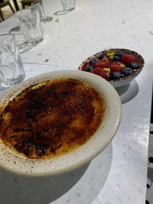 Creme brûlée   at Stem & Glory in Cambridge