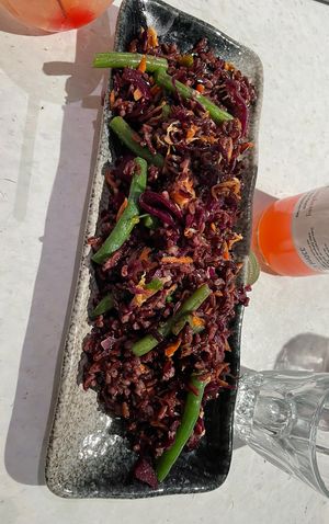 kimchi fried rice  at Stem & Glory in Cambridge