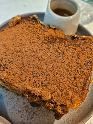 Caramel Tiramisu at Stem & Glory in Cambridge