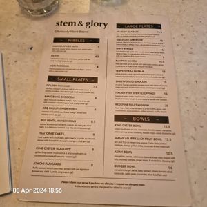  at Stem & Glory in Cambridge