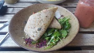 Falafel Wrap at Stem & Glory in Cambridge