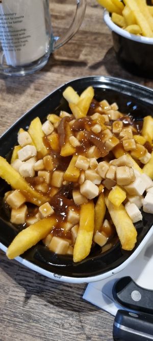 Poutine at Bloc Bar Glasgow in Glasgow