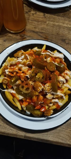 Buffalo 666 poutine at Bloc Bar Glasgow in Glasgow