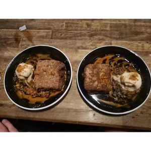 Sticki Toffi Biscoffi. #Veganuary at Bloc Bar Glasgow in Glasgow