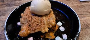 Sticky toffee biscoffi at Bloc Bar Glasgow in Glasgow