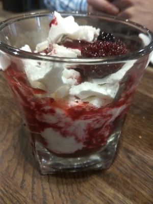 Weekend special: Eton Mess (with vegan meringue) at Bloc Bar Glasgow in Glasgow