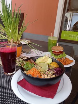 Very nice restaurant. The food is very tasty, especially burgers and bowls. 👌🏽 at Slunce in Ceske Budejovice