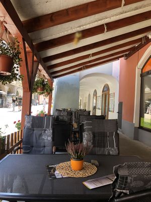 Outside  at Slunce in Ceske Budejovice