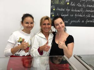 Friendly staff  at Slunce in Ceske Budejovice