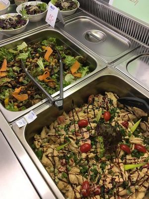 Offer of salad at Slunce in Ceske Budejovice