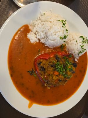 Stuffed Pepper at Slunce in Ceske Budejovice