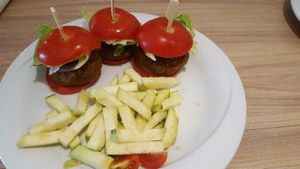 Burger time.... at Slunce in Ceske Budejovice