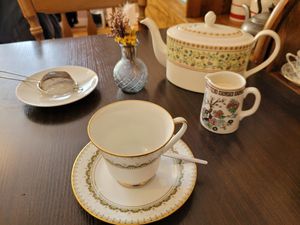 Tea at Hidden Lane Tea Room in Glasgow