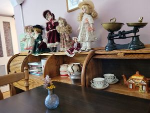Interior at Hidden Lane Tea Room in Glasgow