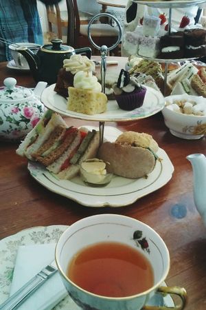 Vegan Afternoon Tea at Hidden Lane Tea Room in Glasgow