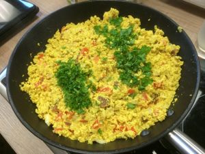 Tasty.. our vegan Tofu dish at ManHu in Bad Neuenahr-ahrweiler