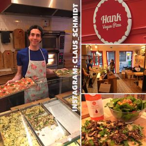 Oktober 2016 at Hank Vegan Pizza in Paris