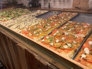 Great variety of pizza to choose from! at Hank Vegan Pizza in Paris