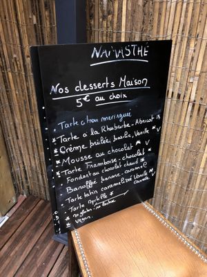 Desserts   at Namasthe in Montauban