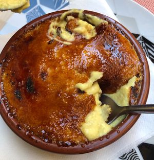 Crème brûlée at Namasthe in Montauban