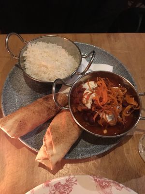 vegan chilli sin carne at Acton & Sons in Belfast