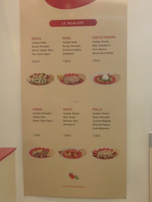 La Caveja - salads at La Caveja in Trieste