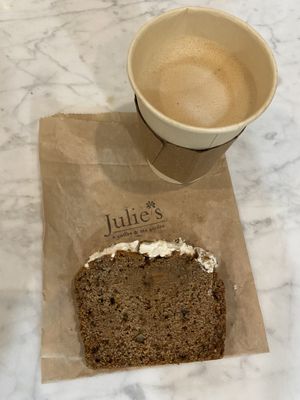   at Julie's Coffee and Tea Garden in Alameda