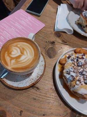 Cappuccino at Schwätzer & Söhne in Giessen