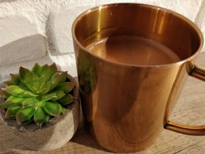 hot lava chocolate  at Chef Icon Nature Bakery - Katong in Central Singapore