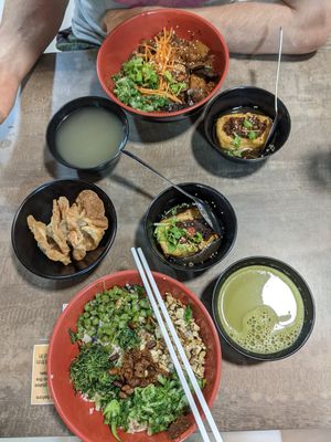 Best Thunder Tea Rice EVER at FIREFLY 萤火虫 by Thunder Tree in Central Singapore