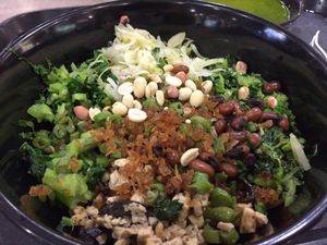 Lai Cha rice  at FIREFLY 萤火虫 by Thunder Tree in Central Singapore