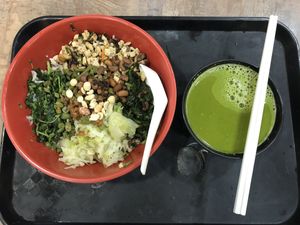 lei cha rice $6.80 👍🏻👍🏻👍🏻 at FIREFLY 萤火虫 by Thunder Tree in Central Singapore